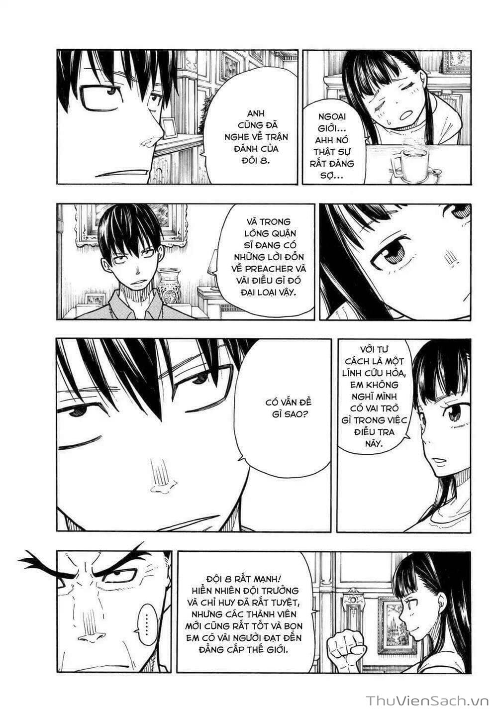 Truyện Tranh Biệt Đội Lính Cứu Hỏa - Fire Force trang 4