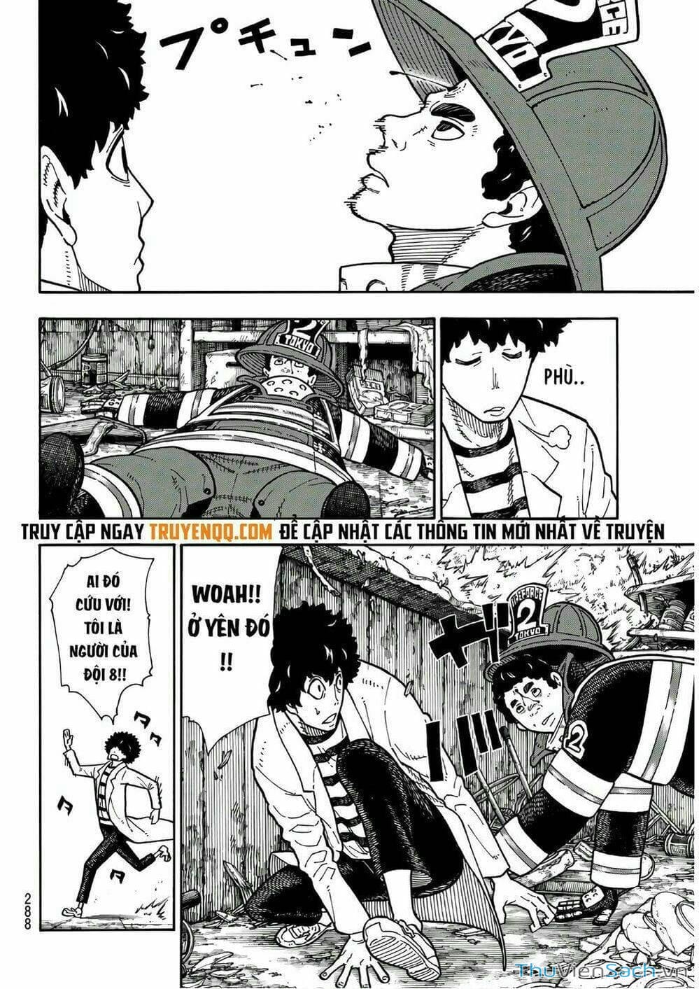 Truyện Tranh Biệt Đội Lính Cứu Hỏa - Fire Force trang 4