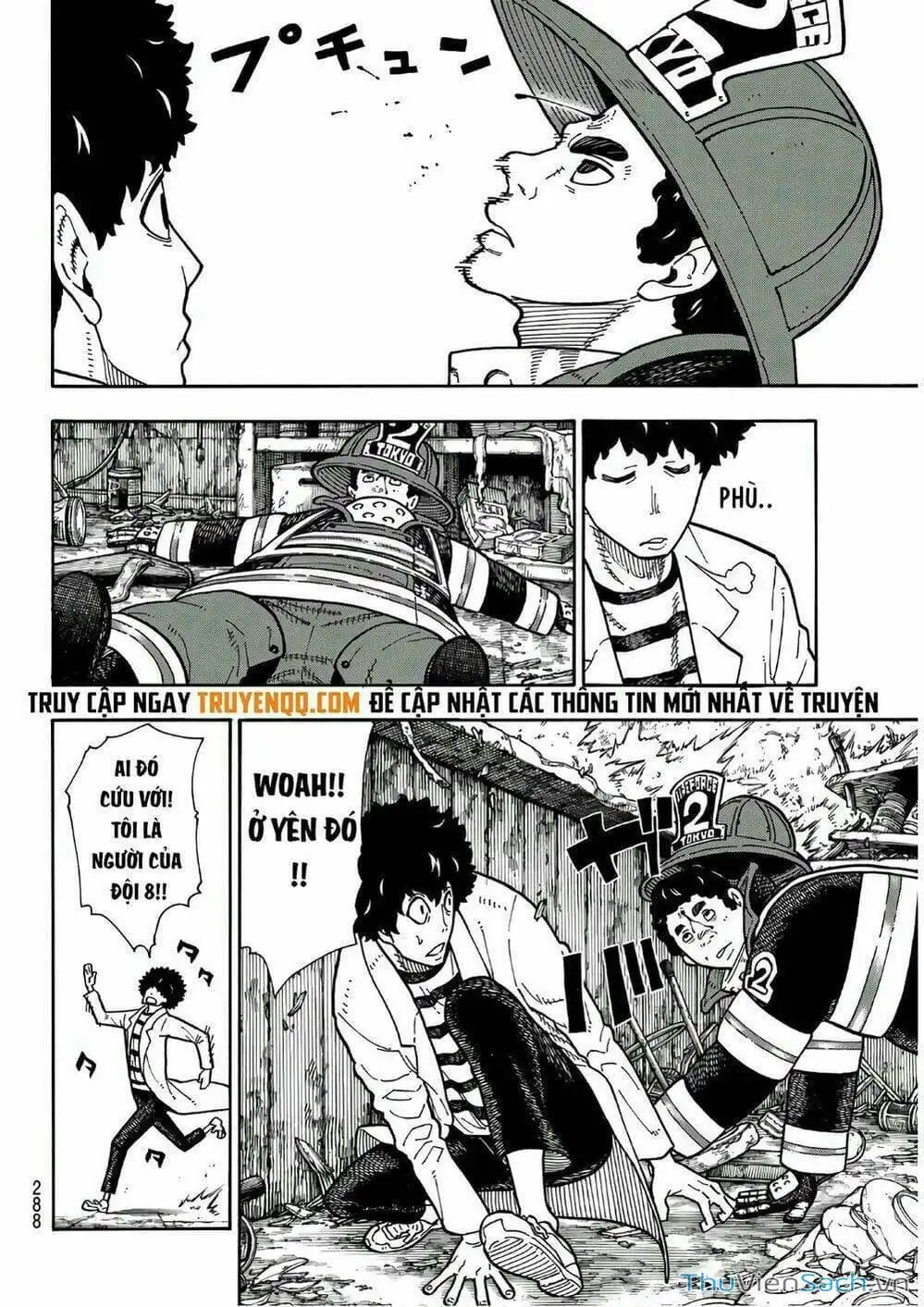 Truyện Tranh Biệt Đội Lính Cứu Hỏa - Fire Force trang 4