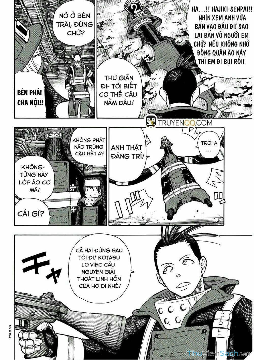Truyện Tranh Biệt Đội Lính Cứu Hỏa - Fire Force trang 4