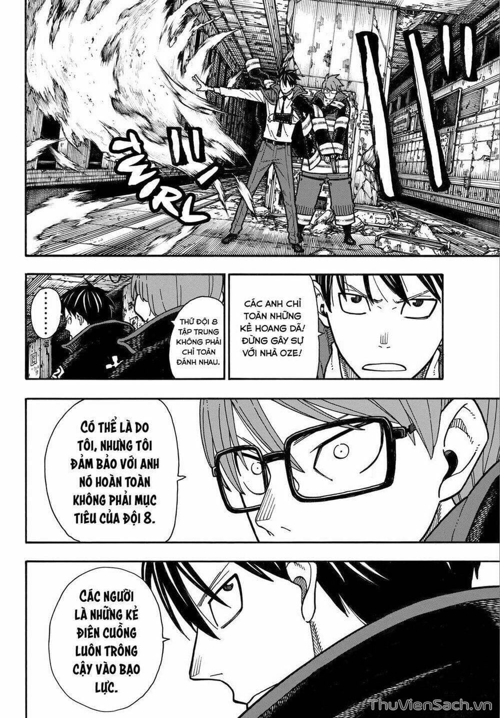 Truyện Tranh Biệt Đội Lính Cứu Hỏa - Fire Force trang 4