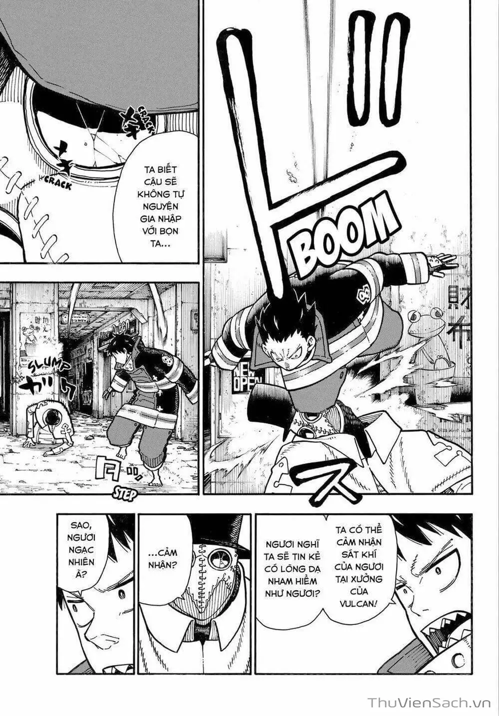 Truyện Tranh Biệt Đội Lính Cứu Hỏa - Fire Force trang 4