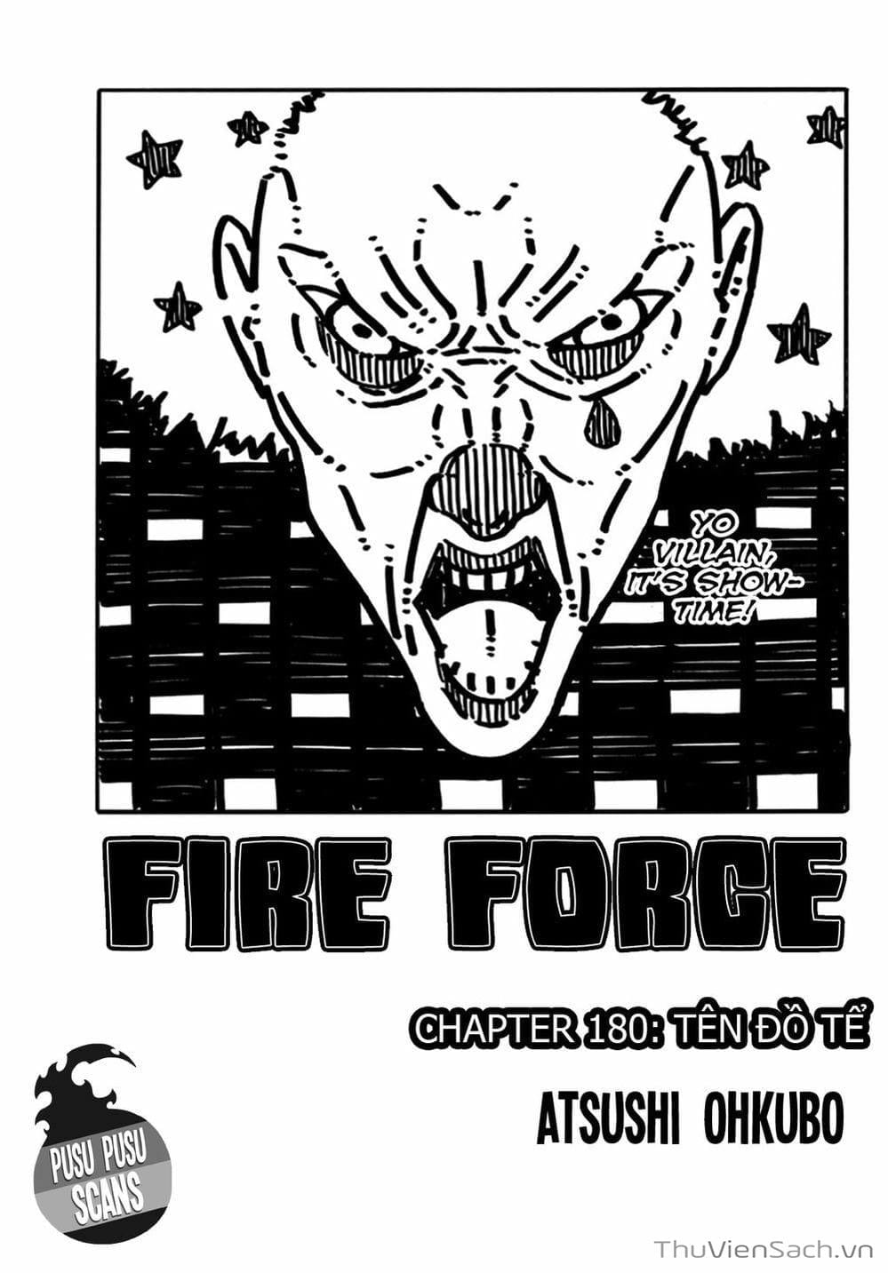 Truyện Tranh Biệt Đội Lính Cứu Hỏa - Fire Force trang 4