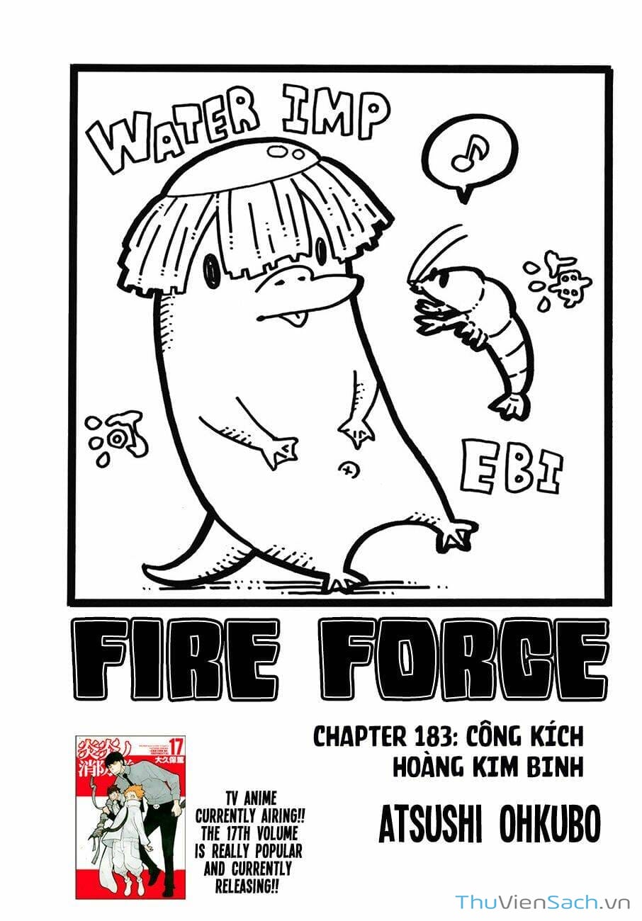 Truyện Tranh Biệt Đội Lính Cứu Hỏa - Fire Force trang 4