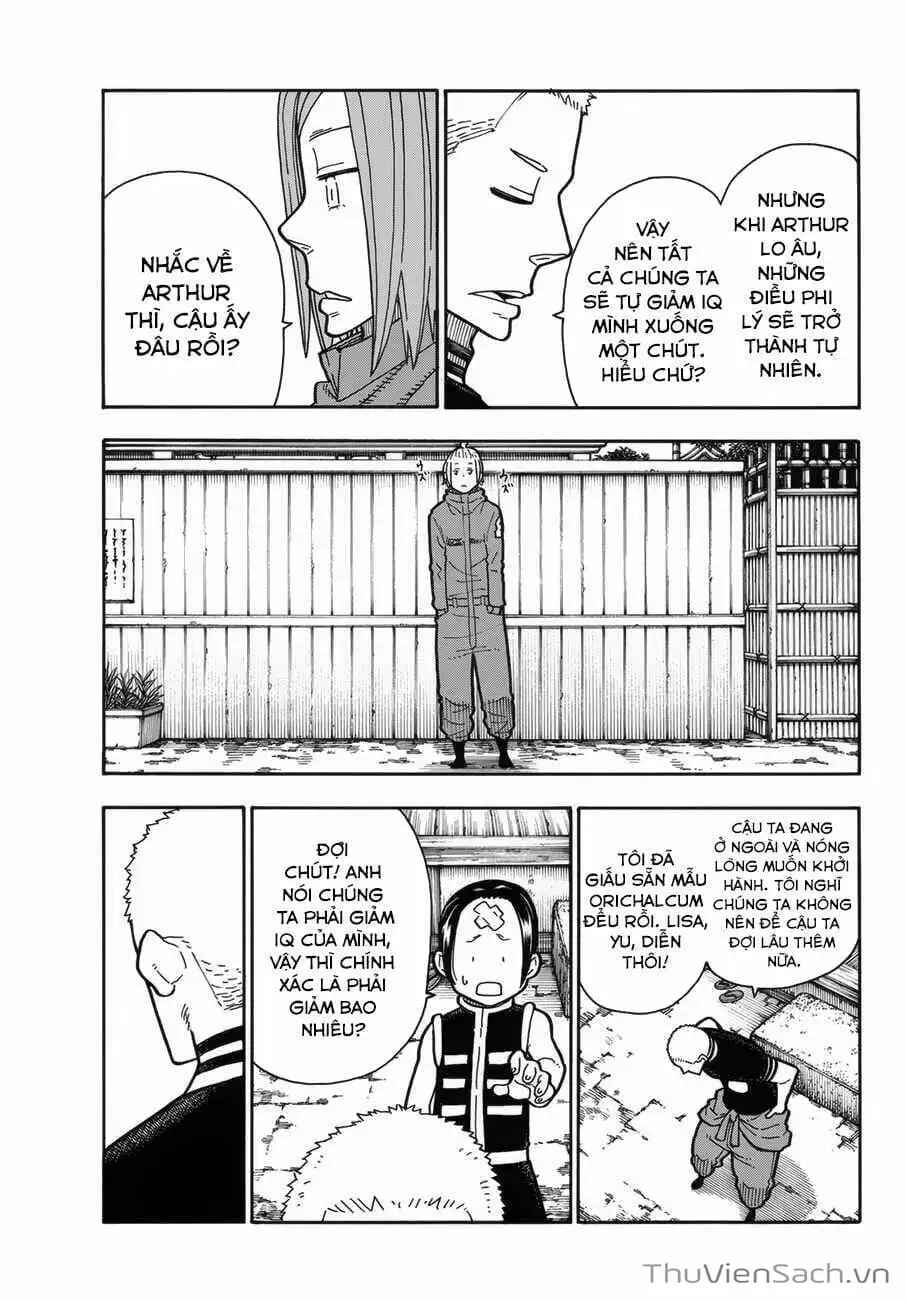 Truyện Tranh Biệt Đội Lính Cứu Hỏa - Fire Force trang 4