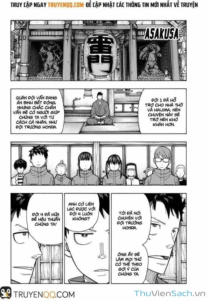 Truyện Tranh Biệt Đội Lính Cứu Hỏa - Fire Force trang 4