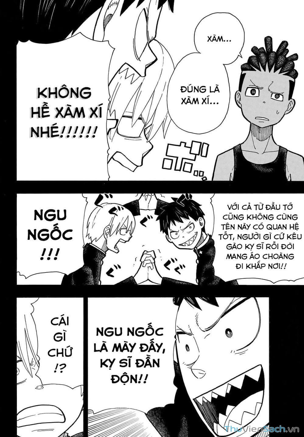 Truyện Tranh Biệt Đội Lính Cứu Hỏa - Fire Force trang 4