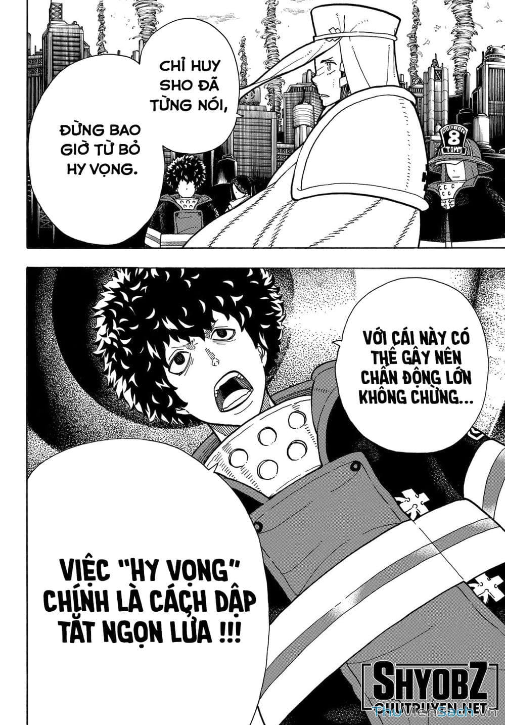 Truyện Tranh Biệt Đội Lính Cứu Hỏa - Fire Force trang 4