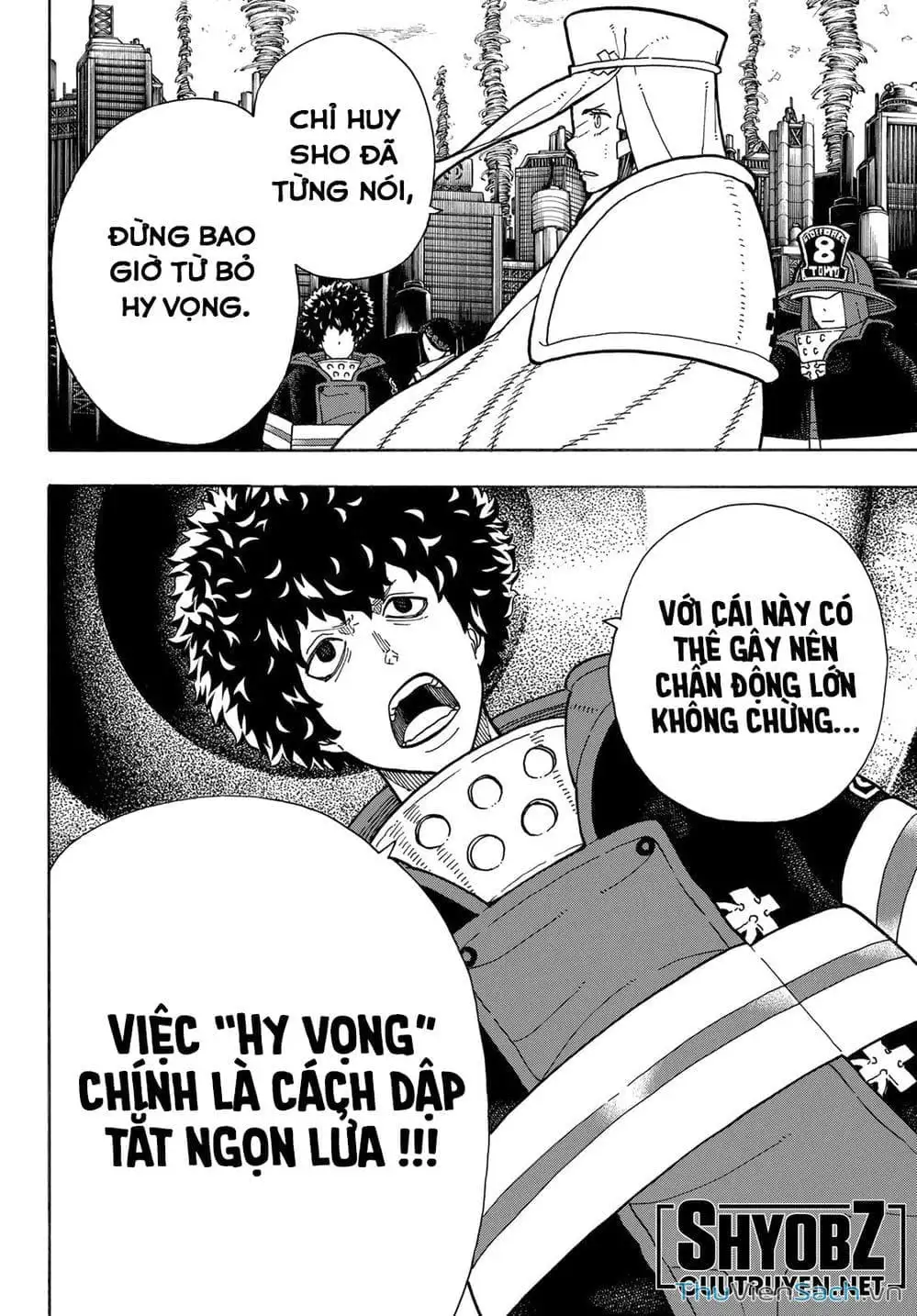 Truyện Tranh Biệt Đội Lính Cứu Hỏa - Fire Force trang 4