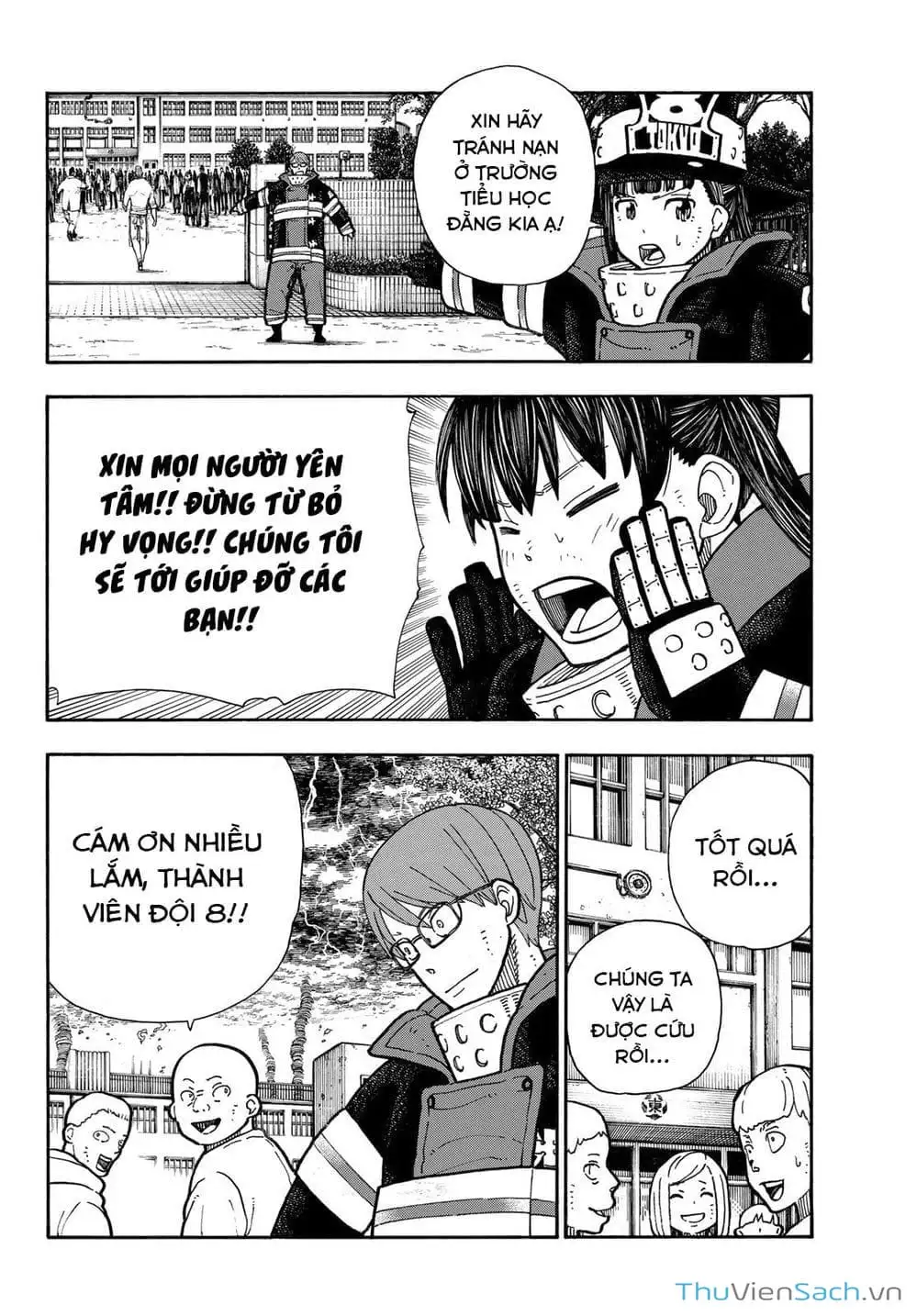 Truyện Tranh Biệt Đội Lính Cứu Hỏa - Fire Force trang 4