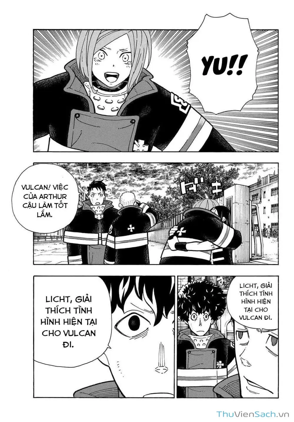 Truyện Tranh Biệt Đội Lính Cứu Hỏa - Fire Force trang 4