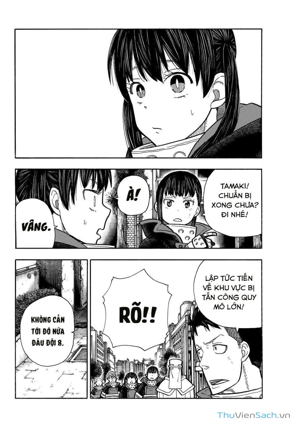 Truyện Tranh Biệt Đội Lính Cứu Hỏa - Fire Force trang 4