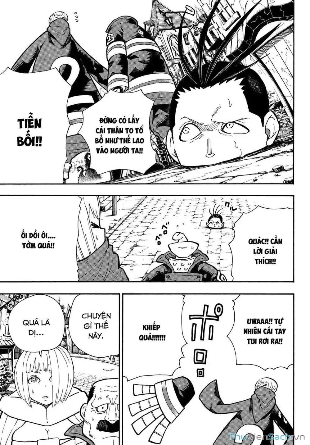 Truyện Tranh Biệt Đội Lính Cứu Hỏa - Fire Force trang 4