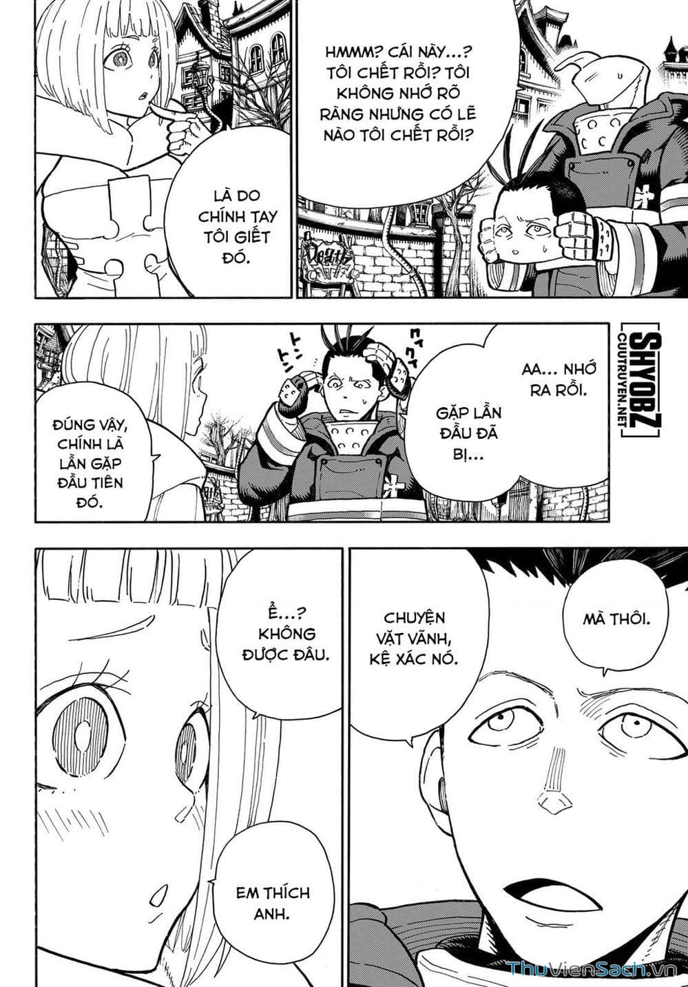 Truyện Tranh Biệt Đội Lính Cứu Hỏa - Fire Force trang 4