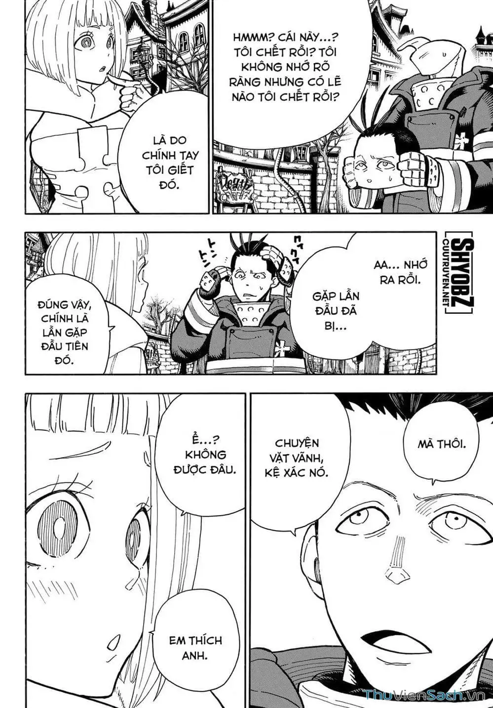 Truyện Tranh Biệt Đội Lính Cứu Hỏa - Fire Force trang 4