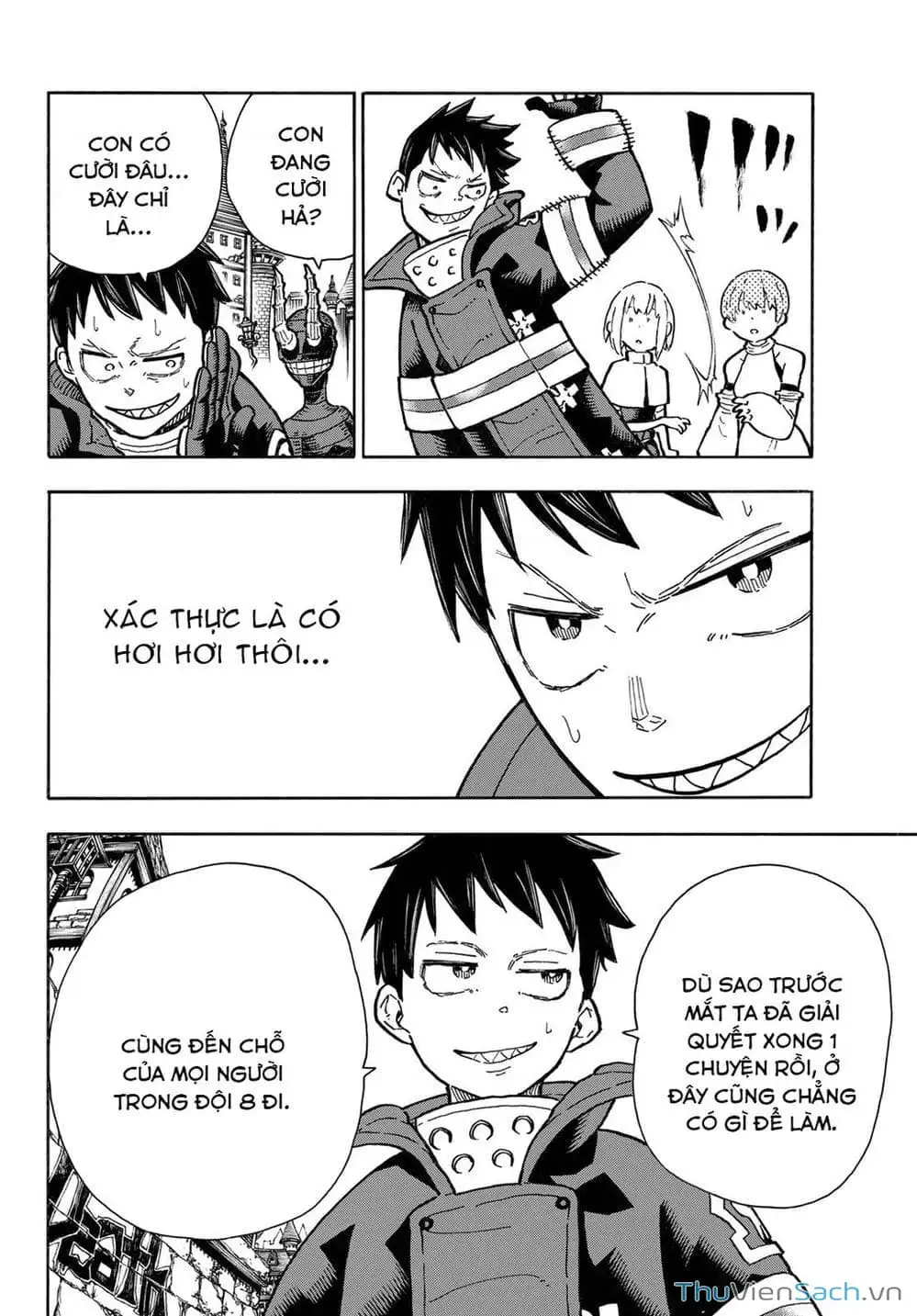 Truyện Tranh Biệt Đội Lính Cứu Hỏa - Fire Force trang 4