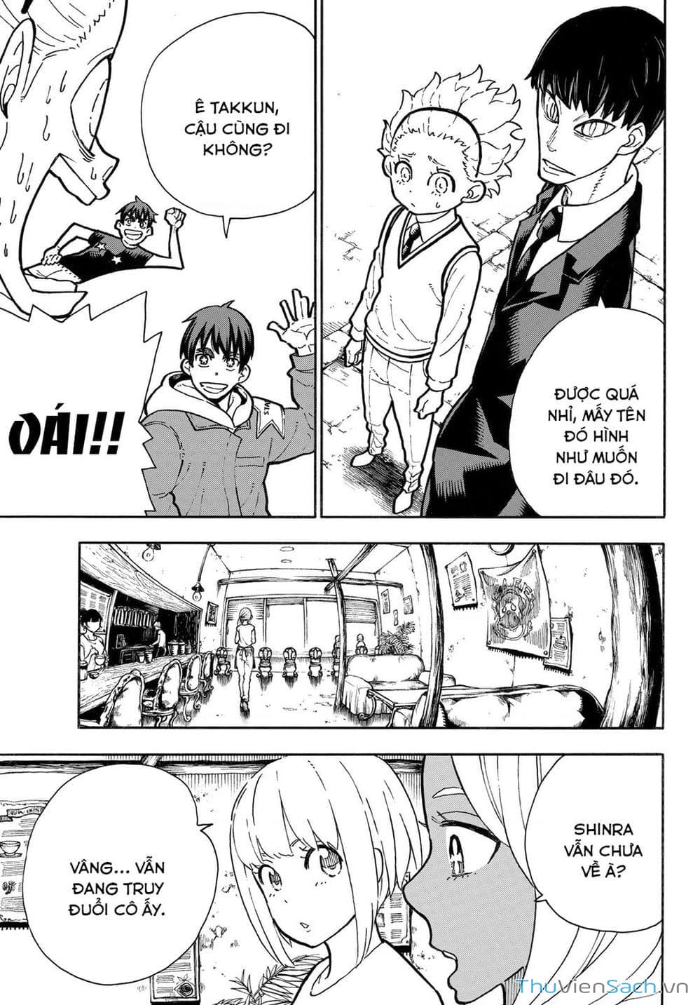 Truyện Tranh Biệt Đội Lính Cứu Hỏa - Fire Force trang 4