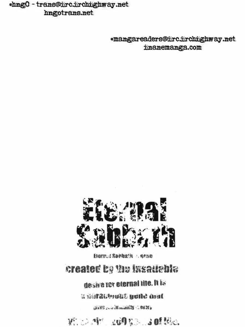 Truyện Tranh Sabbath Bất Tử - Eternal Sabbath trang 5