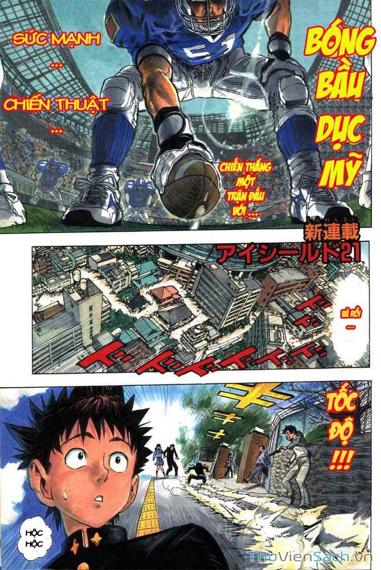 Truyện Tranh Lá Chắn Mắt - Eyeshield 21 trang 10