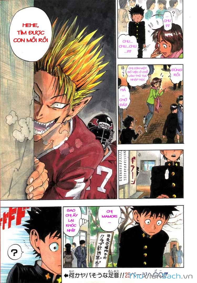 Truyện Tranh Lá Chắn Mắt - Eyeshield 21 trang 15