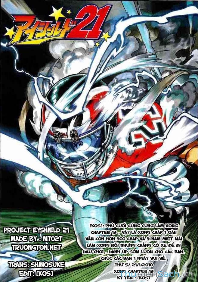 Truyện Tranh Lá Chắn Mắt - Eyeshield 21 trang 64