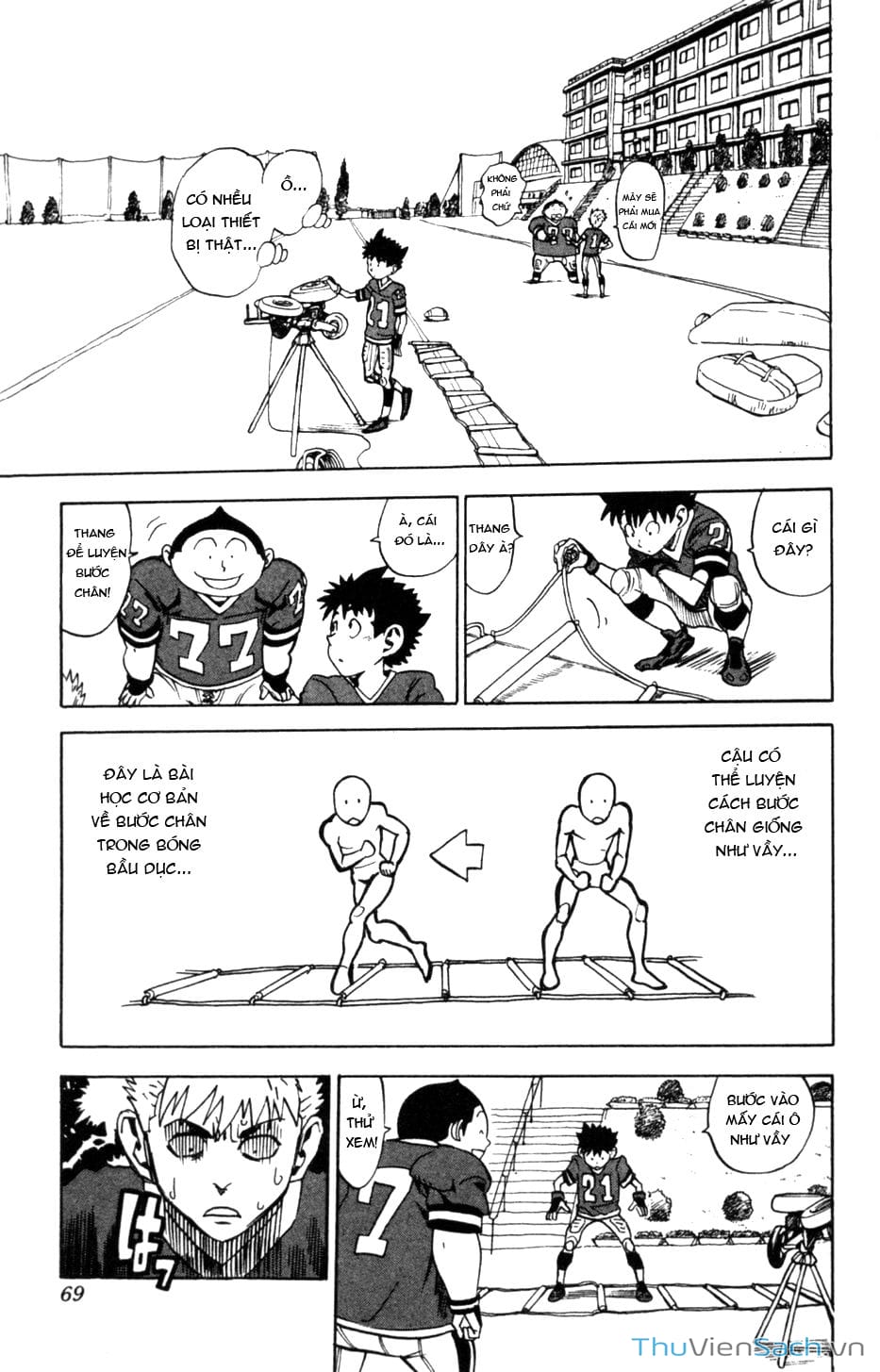 Truyện Tranh Lá Chắn Mắt - Eyeshield 21 trang 6