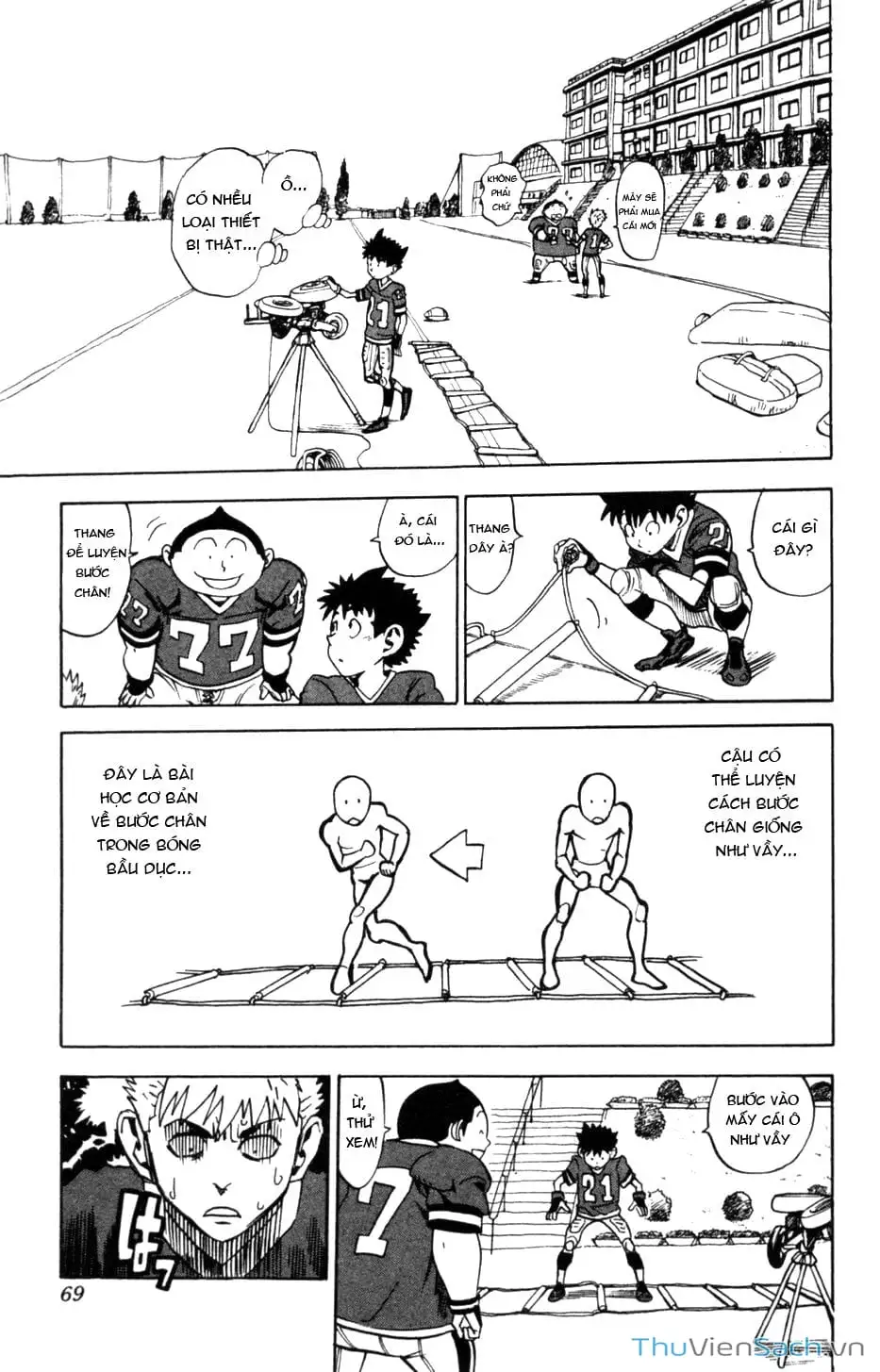 Truyện Tranh Lá Chắn Mắt - Eyeshield 21 trang 6