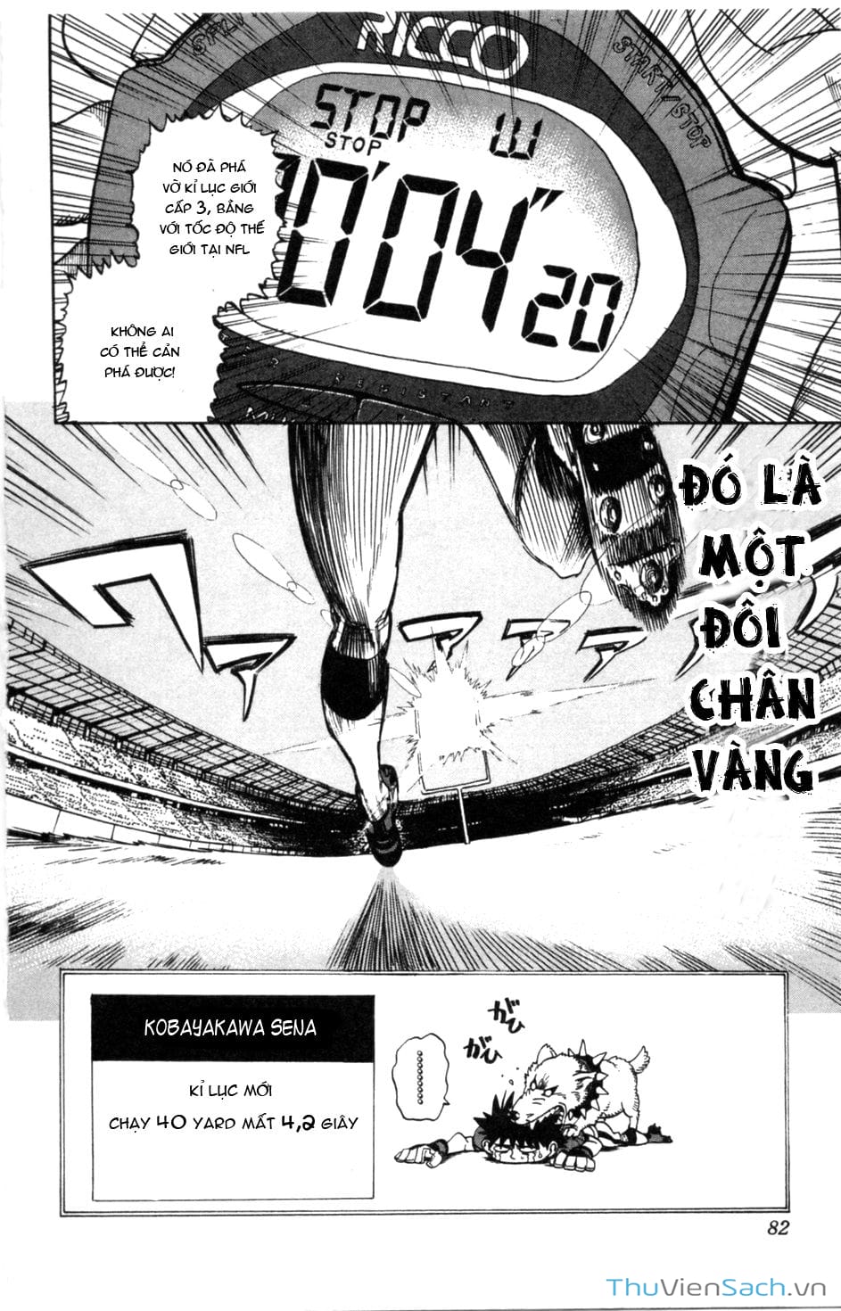 Truyện Tranh Lá Chắn Mắt - Eyeshield 21 trang 84