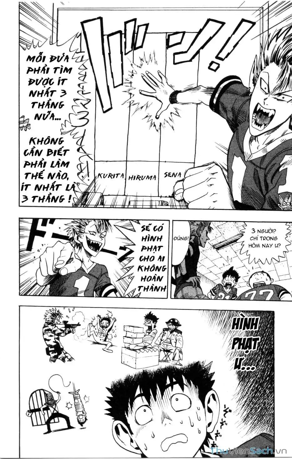 Truyện Tranh Lá Chắn Mắt - Eyeshield 21 trang 6