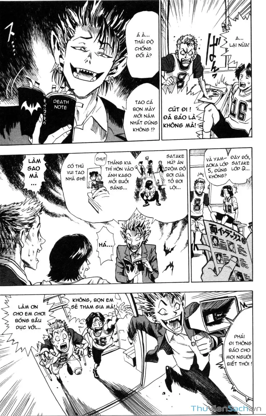 Truyện Tranh Lá Chắn Mắt - Eyeshield 21 trang 6