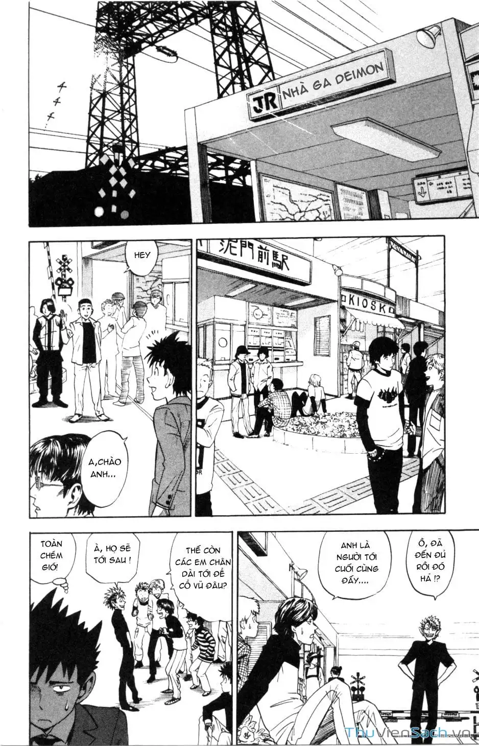 Truyện Tranh Lá Chắn Mắt - Eyeshield 21 trang 6