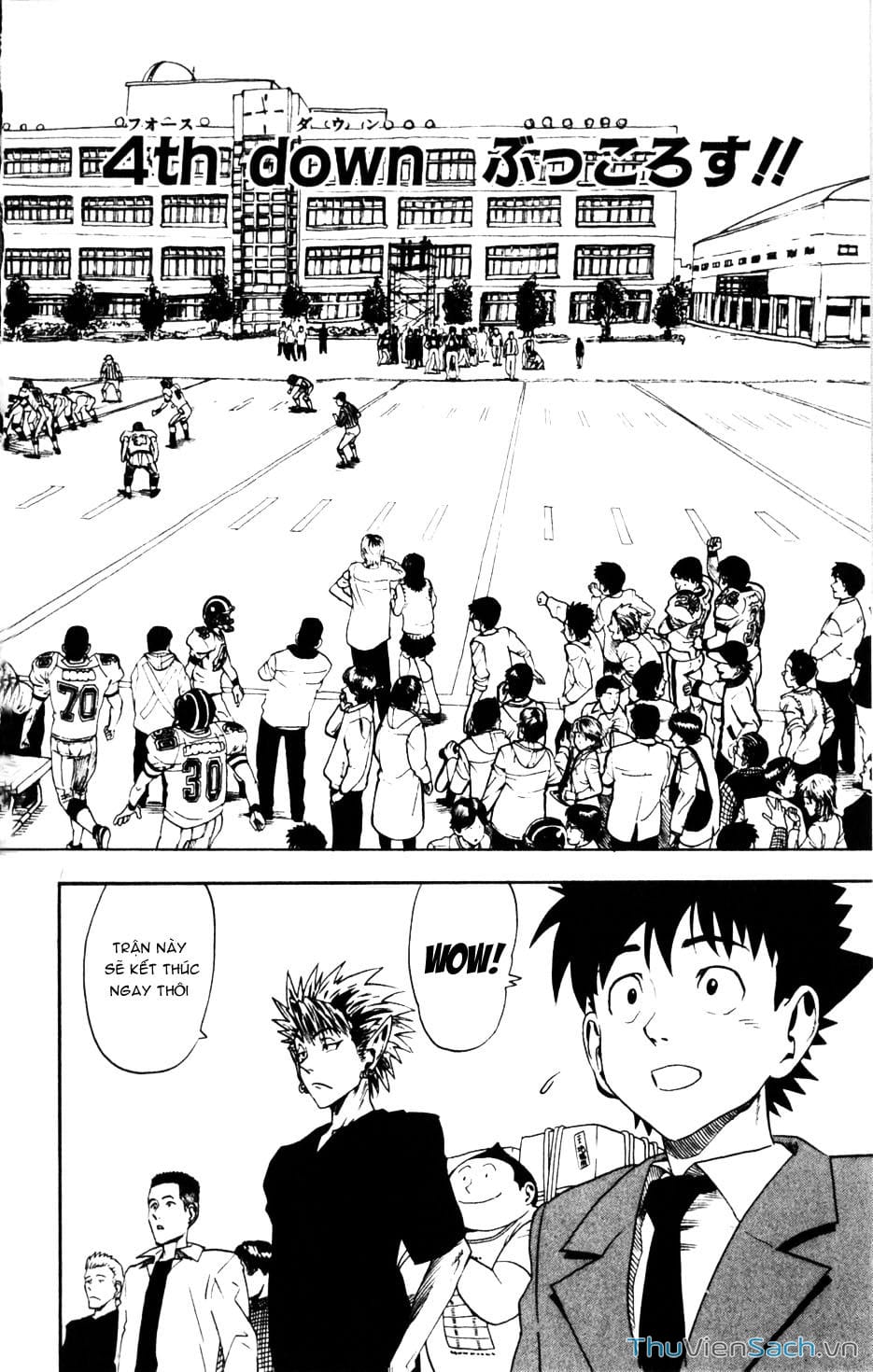 Truyện Tranh Lá Chắn Mắt - Eyeshield 21 trang 117