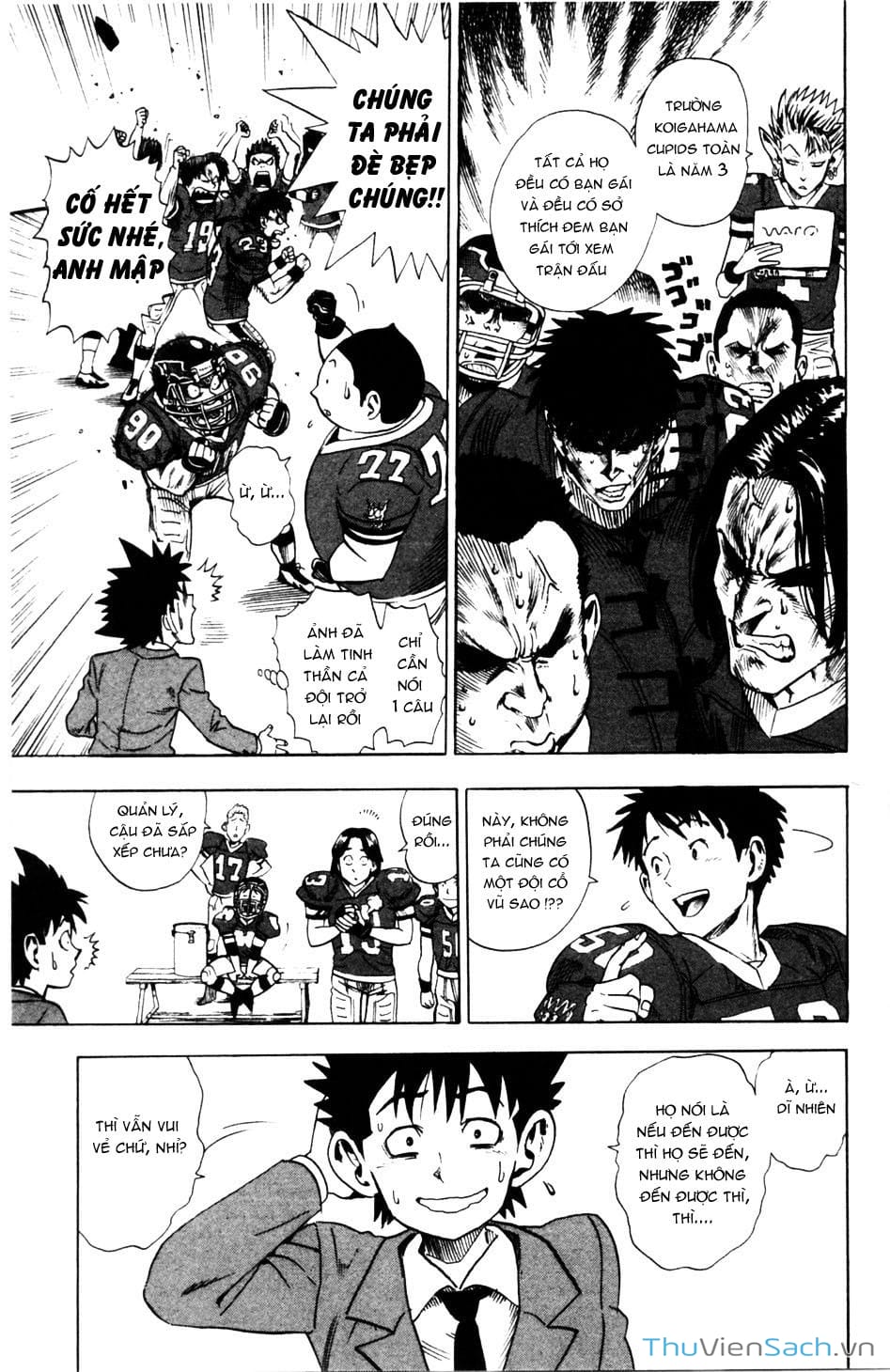 Truyện Tranh Lá Chắn Mắt - Eyeshield 21 trang 120