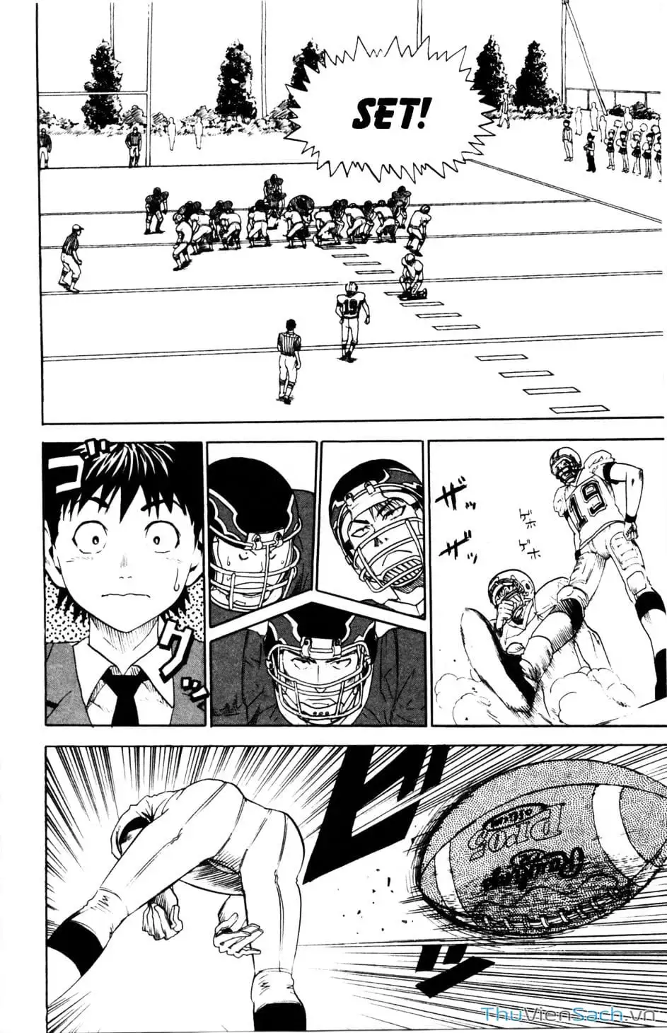 Truyện Tranh Lá Chắn Mắt - Eyeshield 21 trang 6
