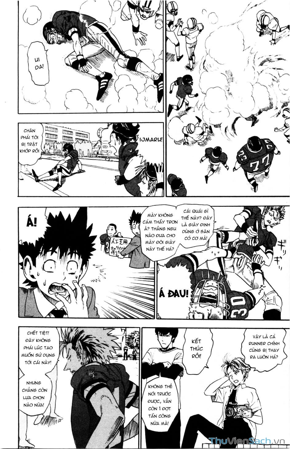 Truyện Tranh Lá Chắn Mắt - Eyeshield 21 trang 149