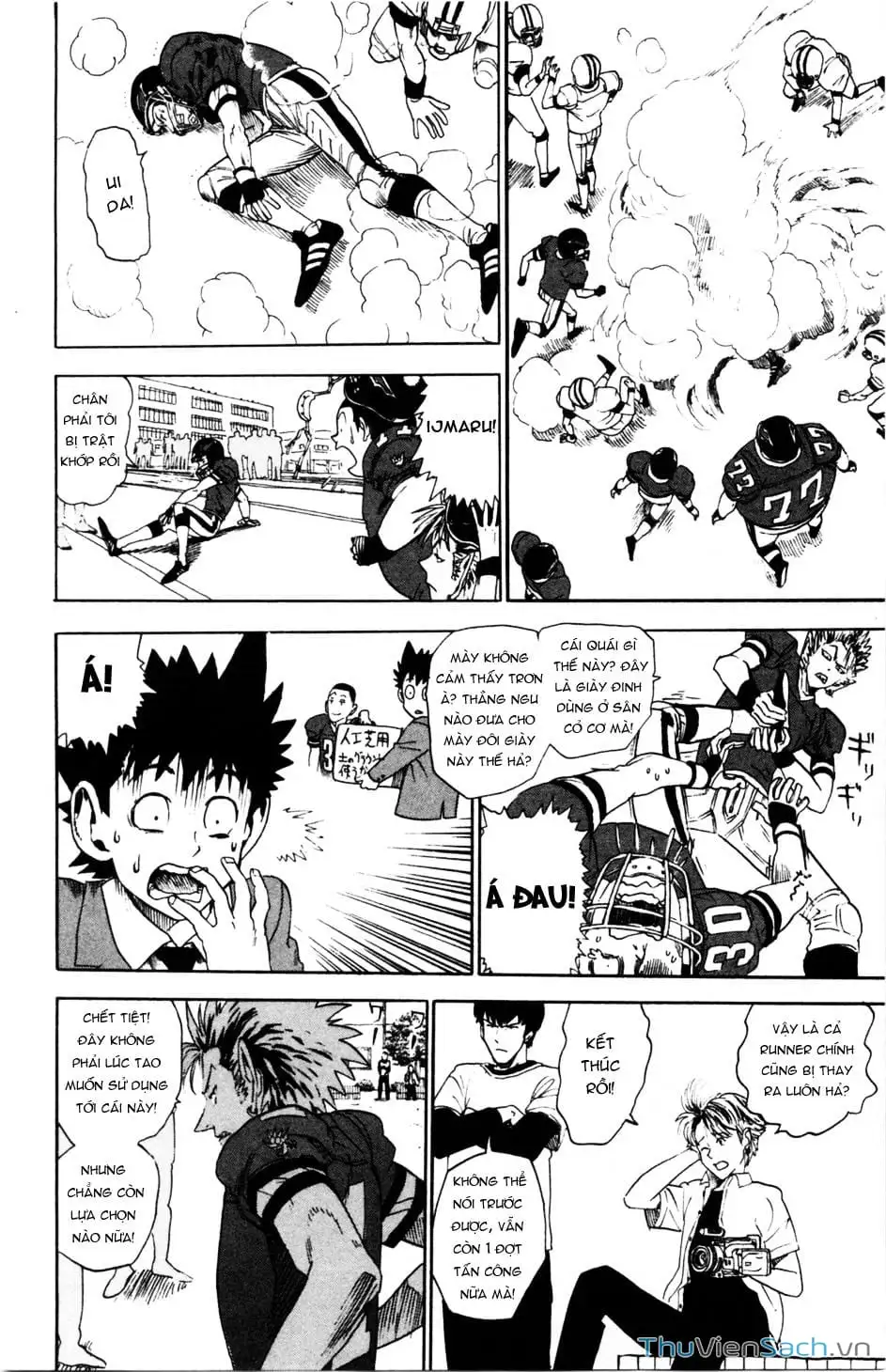 Truyện Tranh Lá Chắn Mắt - Eyeshield 21 trang 6
