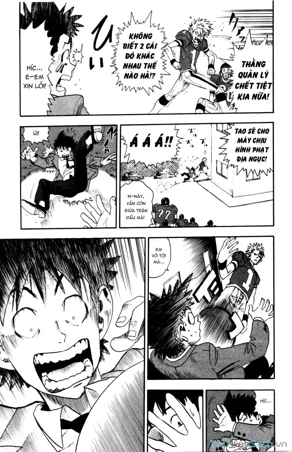 Truyện Tranh Lá Chắn Mắt - Eyeshield 21 trang 6