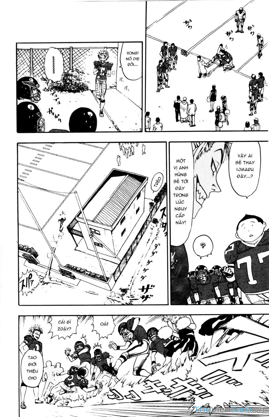 Truyện Tranh Lá Chắn Mắt - Eyeshield 21 trang 151