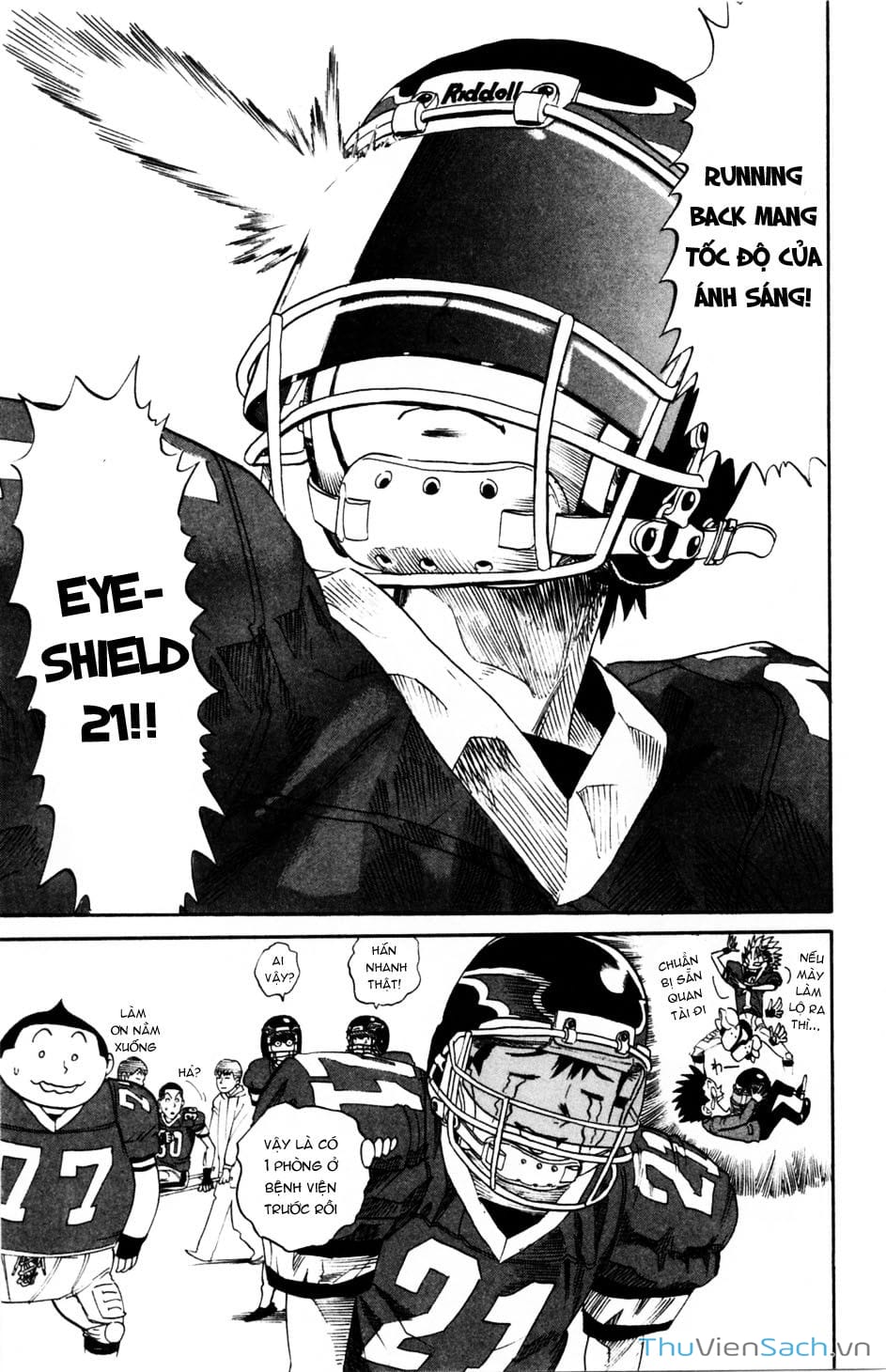 Truyện Tranh Lá Chắn Mắt - Eyeshield 21 trang 152