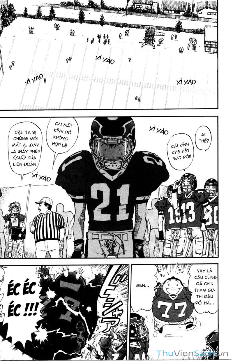 Truyện Tranh Lá Chắn Mắt - Eyeshield 21 trang 157