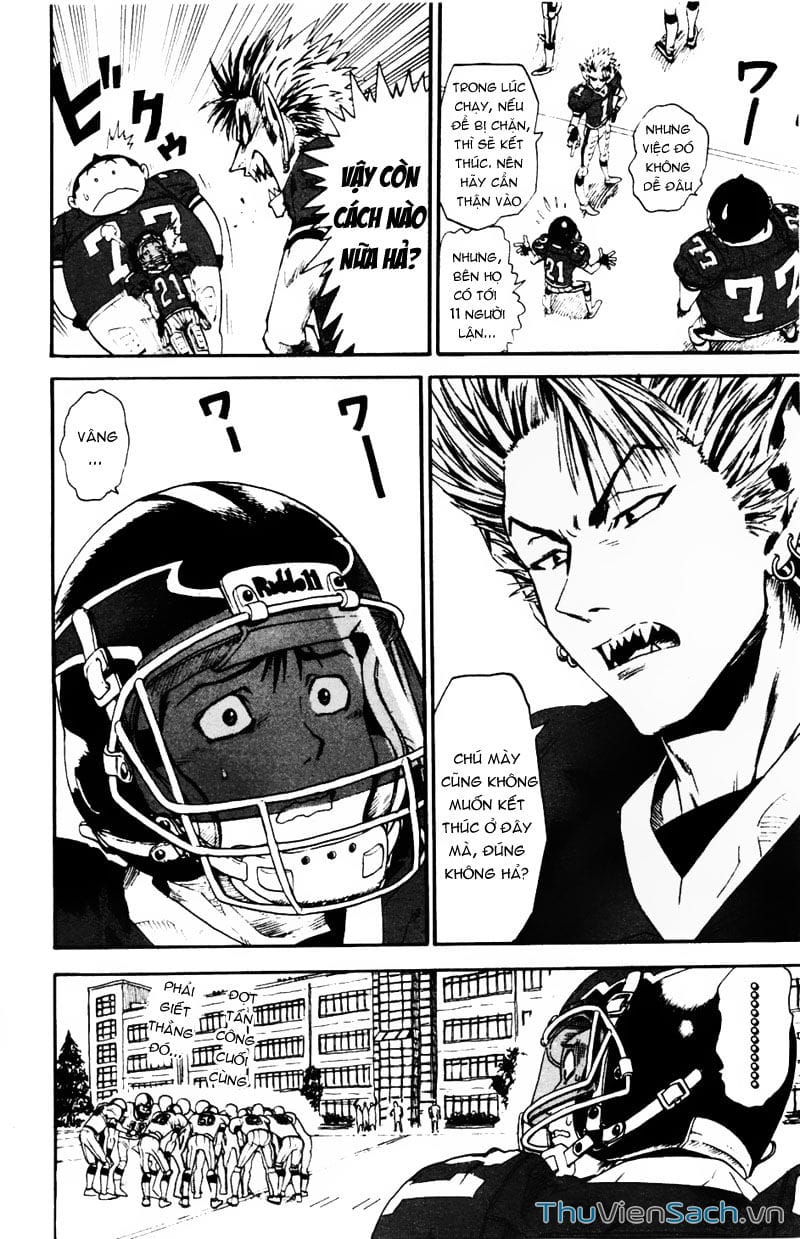 Truyện Tranh Lá Chắn Mắt - Eyeshield 21 trang 162