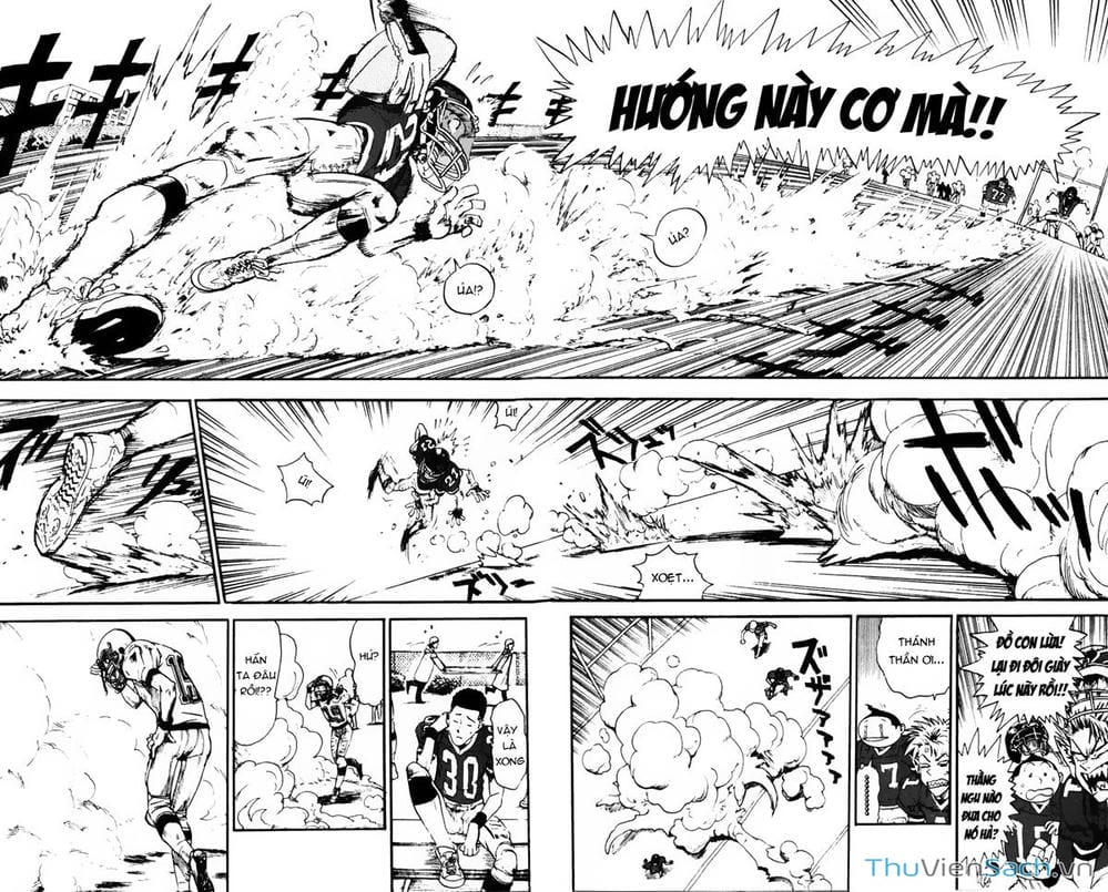 Truyện Tranh Lá Chắn Mắt - Eyeshield 21 trang 168