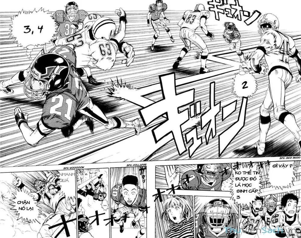 Truyện Tranh Lá Chắn Mắt - Eyeshield 21 trang 6