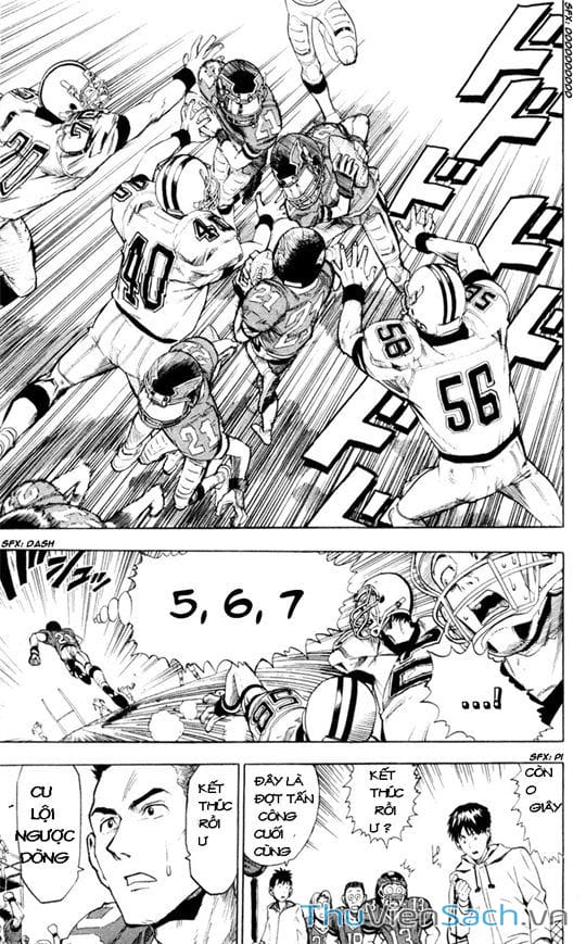 Truyện Tranh Lá Chắn Mắt - Eyeshield 21 trang 176