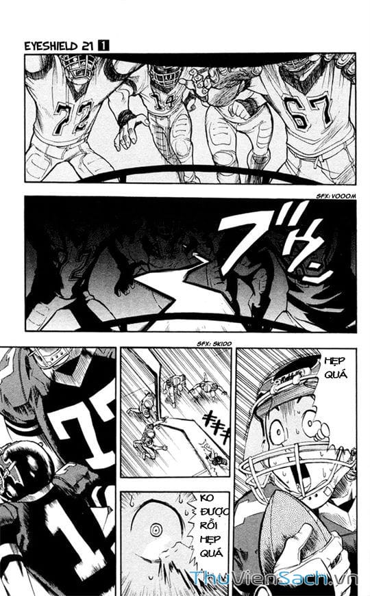 Truyện Tranh Lá Chắn Mắt - Eyeshield 21 trang 178