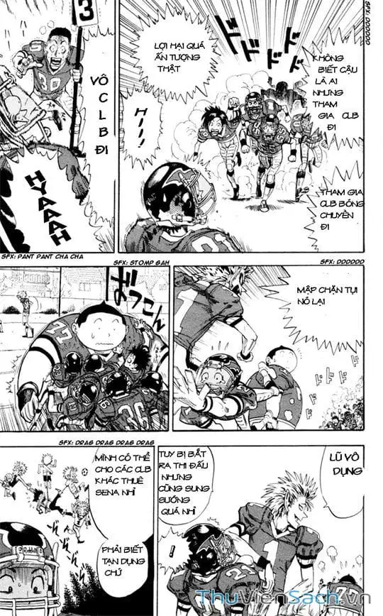 Truyện Tranh Lá Chắn Mắt - Eyeshield 21 trang 6