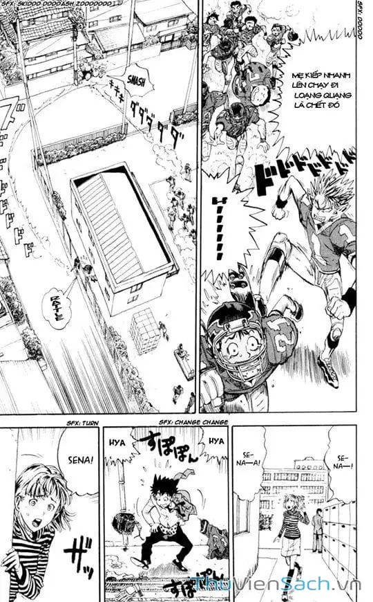 Truyện Tranh Lá Chắn Mắt - Eyeshield 21 trang 6