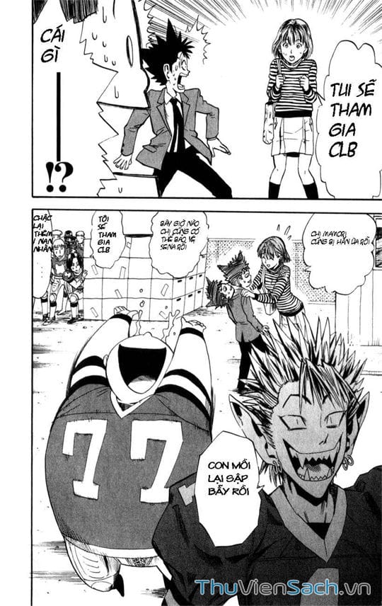 Truyện Tranh Lá Chắn Mắt - Eyeshield 21 trang 201