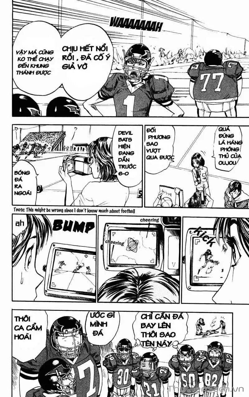Truyện Tranh Lá Chắn Mắt - Eyeshield 21 trang 6