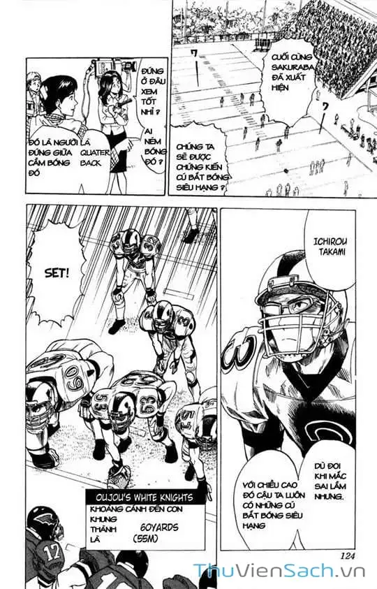 Truyện Tranh Lá Chắn Mắt - Eyeshield 21 trang 6